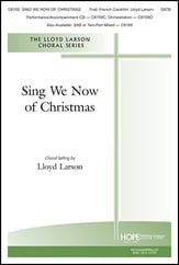 Sing We Now of Christmas SATB choral sheet music cover